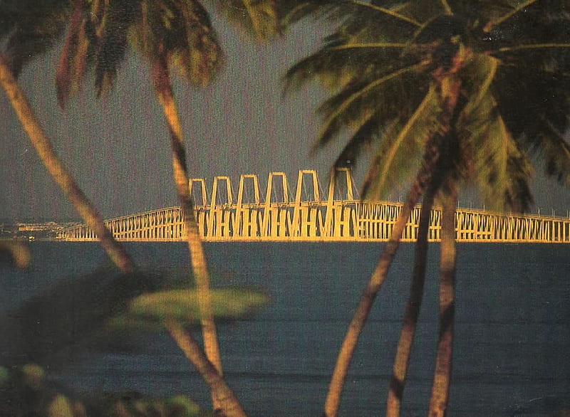 General Rafael Urdaneta Bridge, Venezuela, Maracaibo, Strait, Bridge, HD wallpaper
