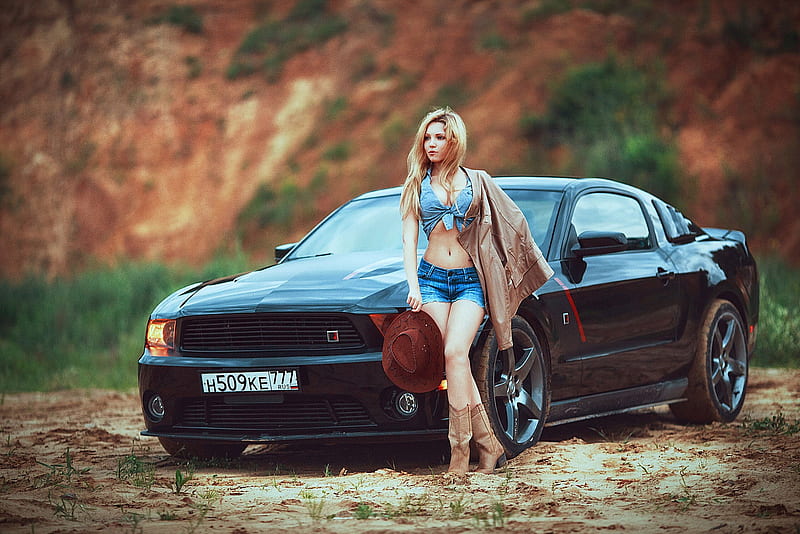 I'm Not Lost . ., cowgirl, boots, outdoors, women, mustang, ford, girls, blondes, hats, female, models, ranch, fun, jacket, fashion, western, style, HD wallpaper