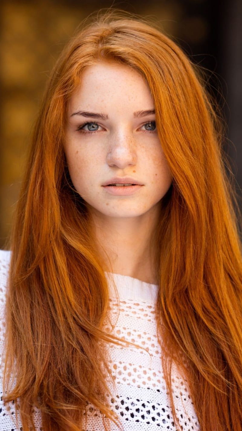 Cute Redhead Girl Telegraph