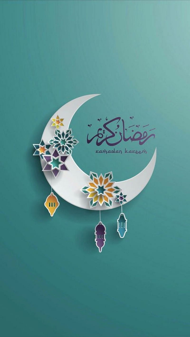 Ramadan, arabic, flowers, happy, kareem, month, note, paris, peaple, HD phone wallpaper