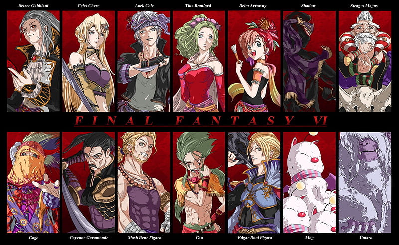 Final Fantasy Vi Tina Branford Games Video Games Final Fantasy 6 Gau G Hd Wallpaper Peakpx