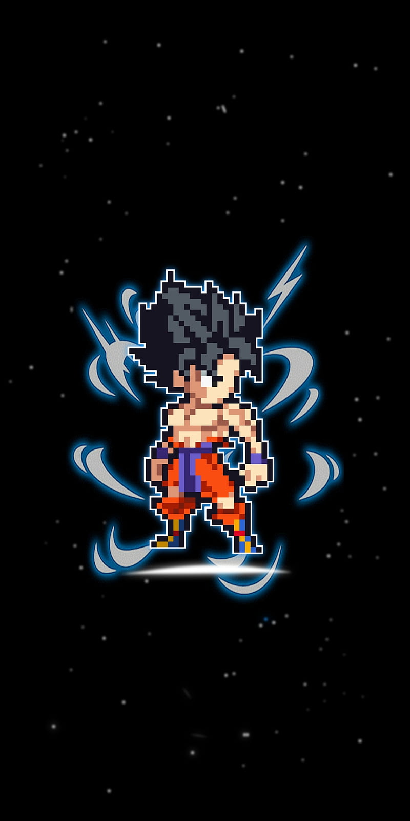 Super Goku Epic Pixel Art Wallpapers - Dragon Ball Wallpapers HD