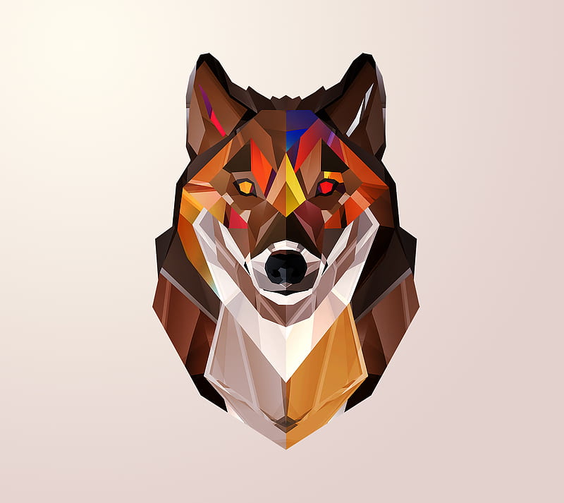 Lobo, prisma, HD wallpaper