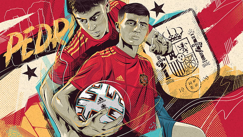 Sports, Pedri, Spain National Football Team, HD wallpaper