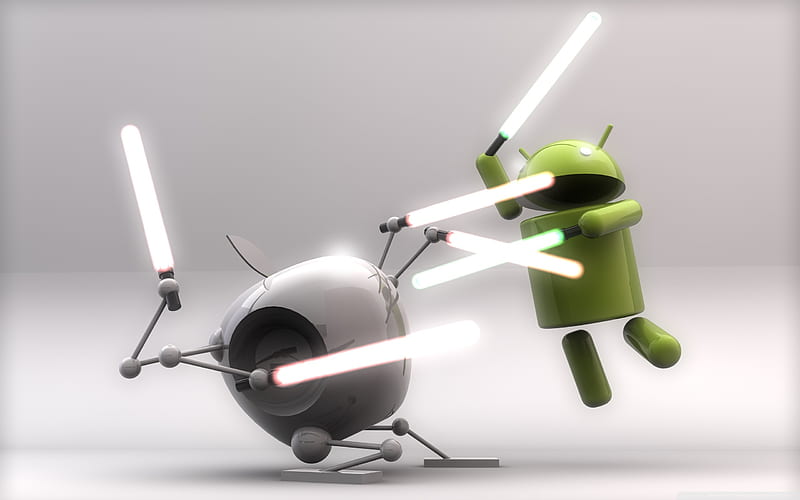 Funny android-Android logo robotics, HD wallpaper | Peakpx