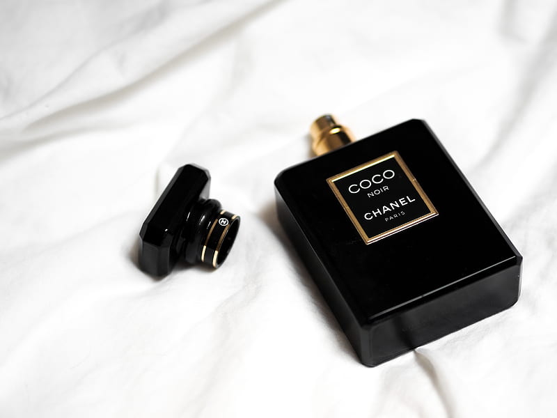 black and gold perfume bottle, HD wallpaper
