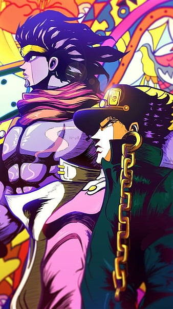 JJBA Jotaro Kujo and Star Platinum Phone Wallpaper by DalekWhoYT on  DeviantArt