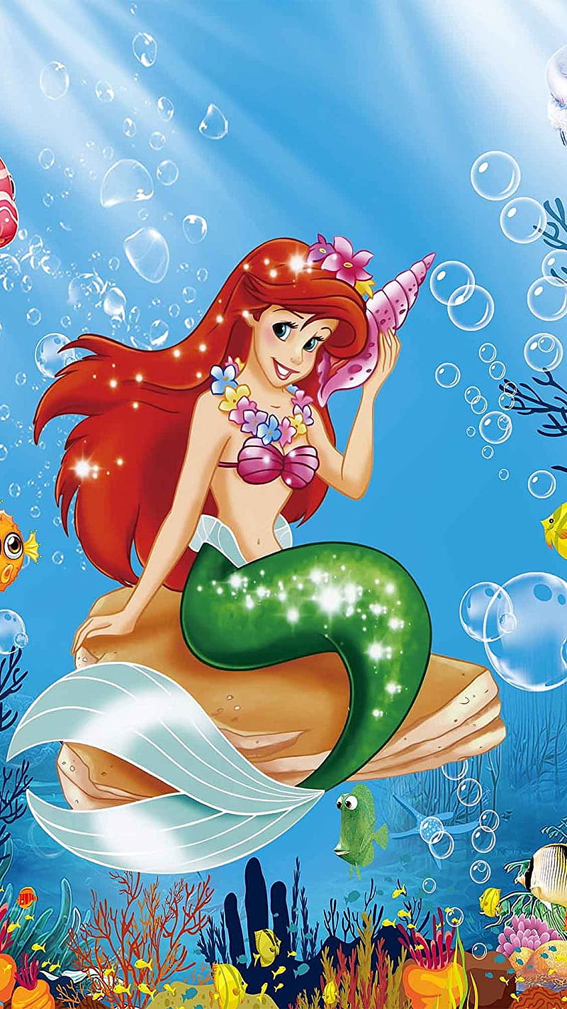 A Little Mermaid, little mermaid, cartoon, ariel, animation, HD phone  wallpaper | Peakpx
