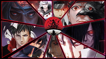 Download wallpaper naruto, art, sharingan, Obito Uchiha, Uchiha Shisui, The  Uchiha symbol, by HISUI-118, section other in resolution 1920x1080