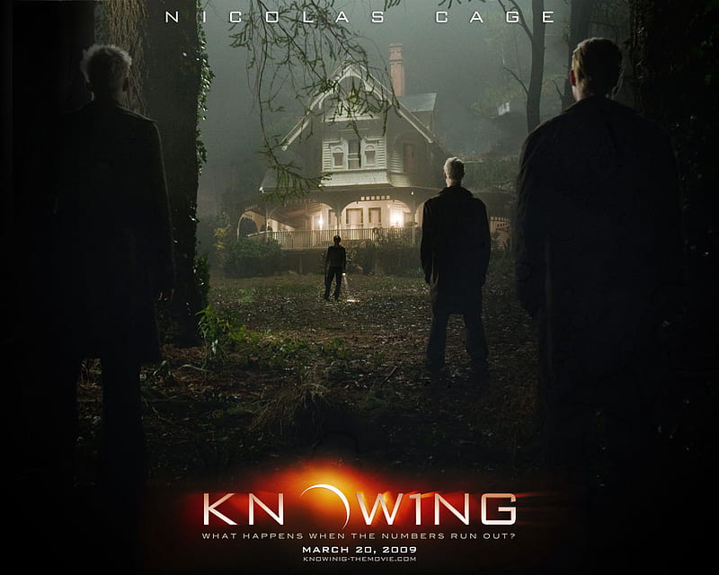 Knowing, house, nicolas cage, rose byrne, HD wallpaper