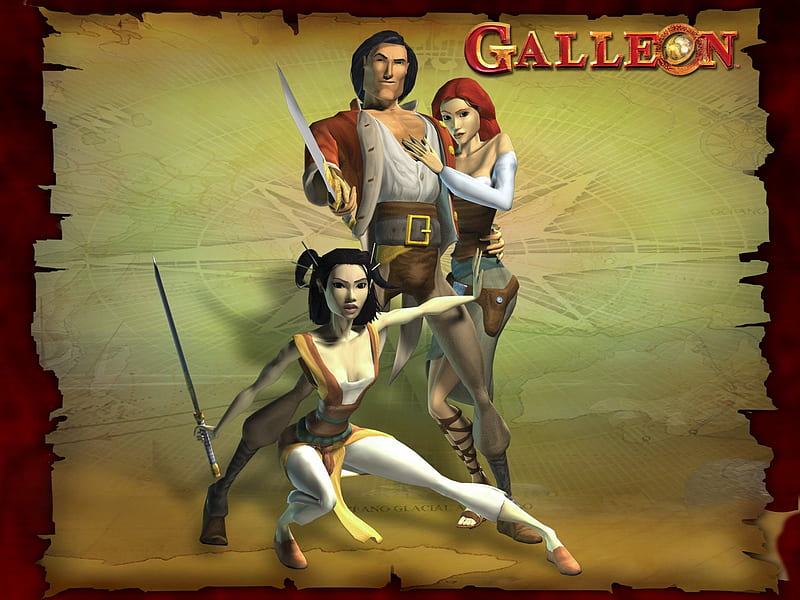 Galleon, game, z, fantasy, HD wallpaper