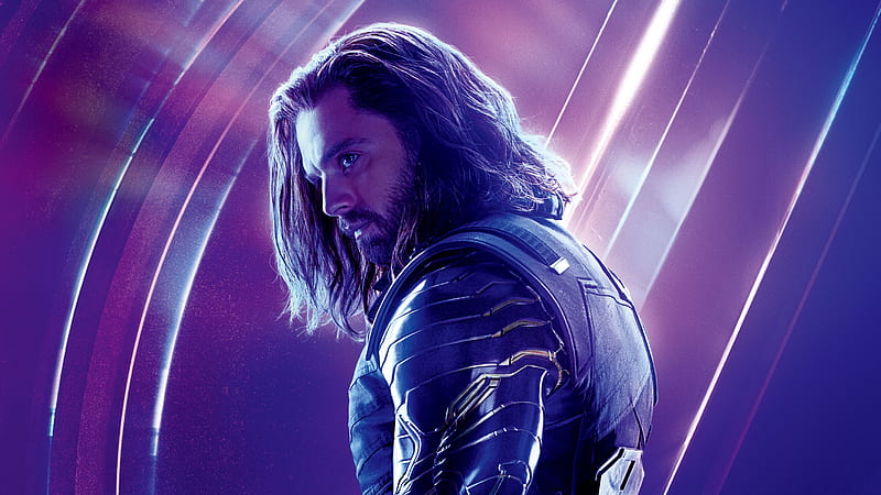 Bucky Barnes In Avengers Infinity War Poster, bucky-barnes, avengers-infinity-war, 2018-movies, movies, poster, HD wallpaper