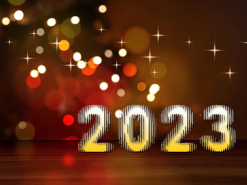 New Year 2023, Happy 2023, HD wallpaper