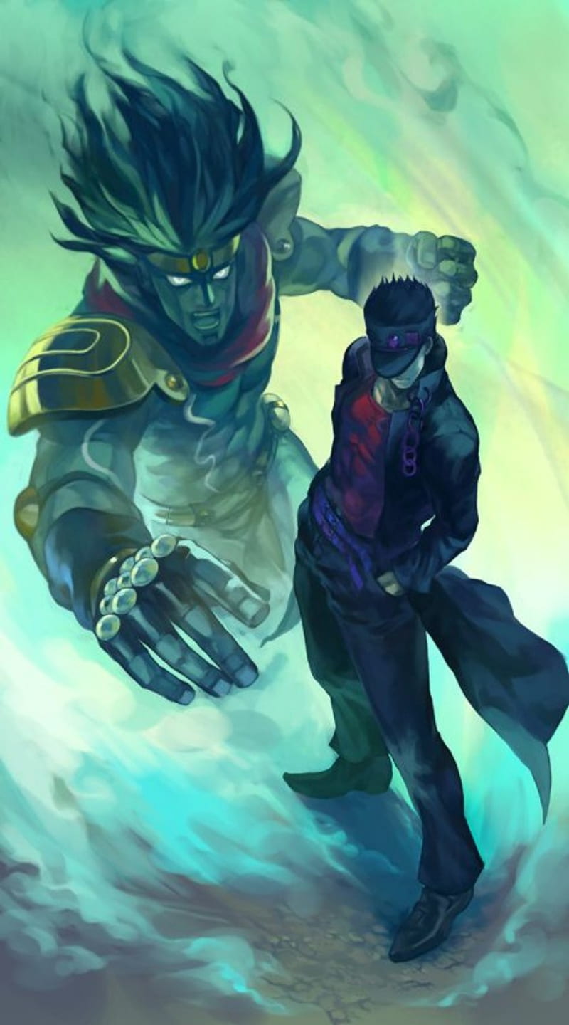 Res: 1920x1080,  Jotaro and Star Platinum [ Wallpaper] by