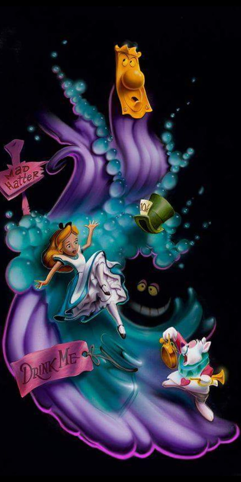 Alice In Wonderland Aesthetic Wallpapers  Wallpaper Cave