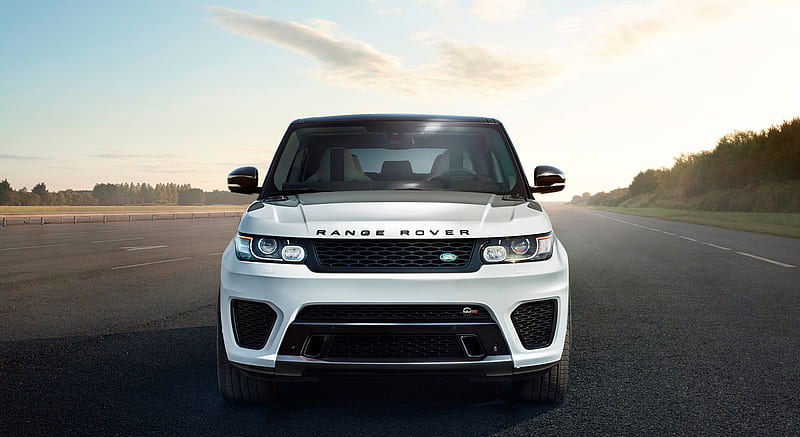 2015 Range Rover Sport SVR (White) - Front , car, HD wallpaper