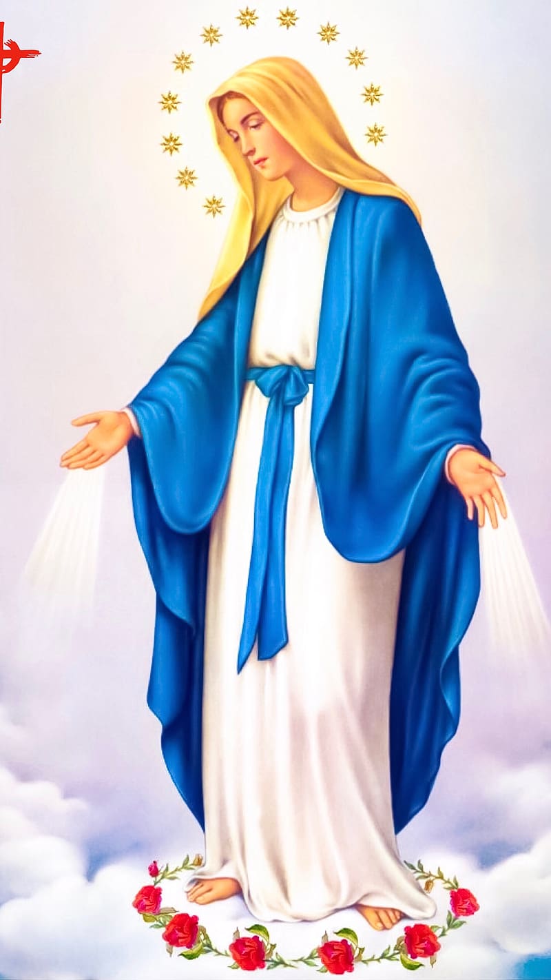 Christian Live, Blessed Virgin Mary, mother mary, god, HD phone wallpaper