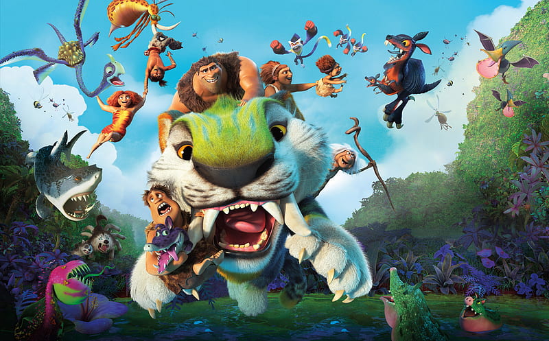 The Croods A New Age 2020 Animation Ultra, Cartoons, , Animation, Prehistoric, croods, 2020, NewAge, HD wallpaper