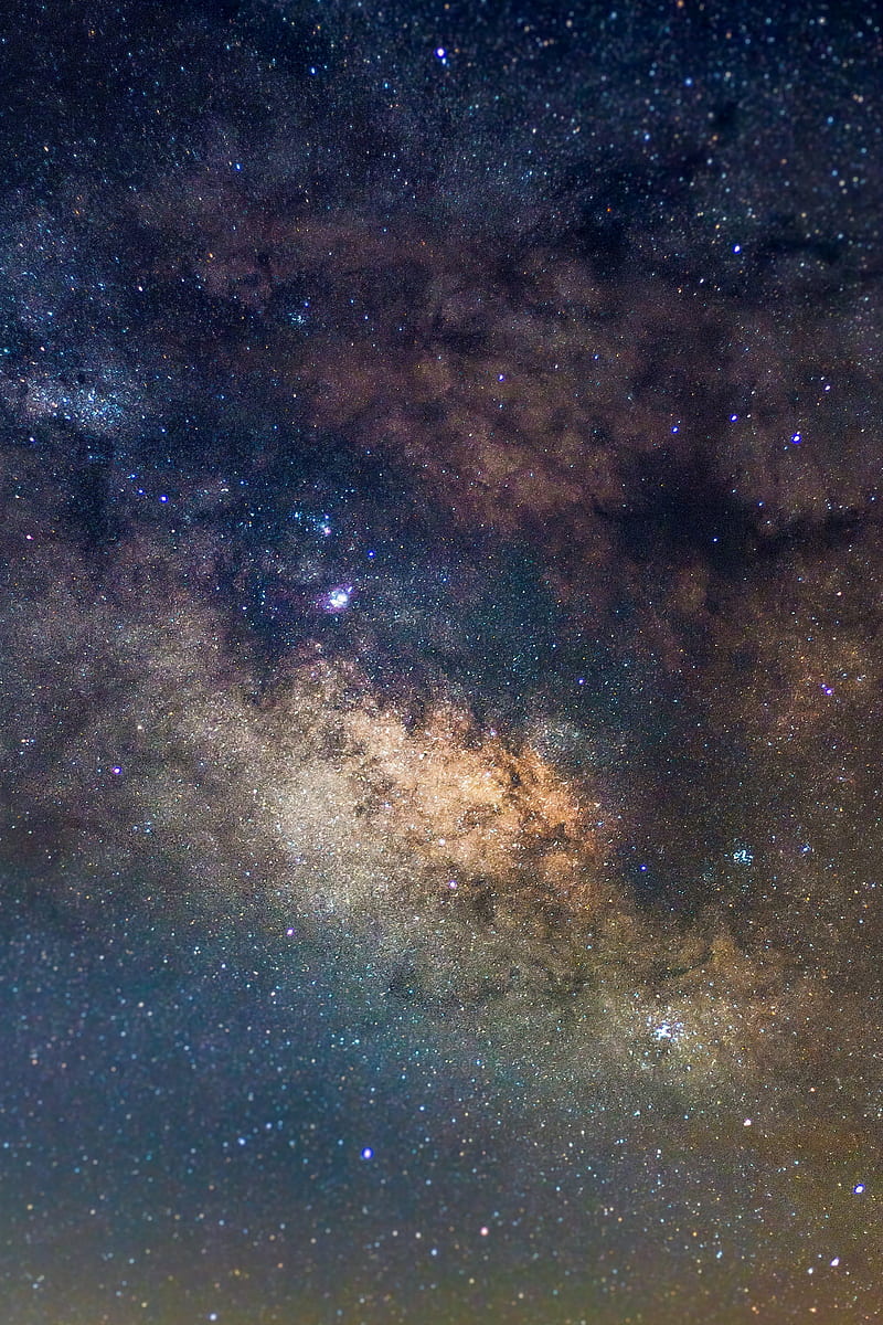 stars, nebula, universe, space, HD phone wallpaper