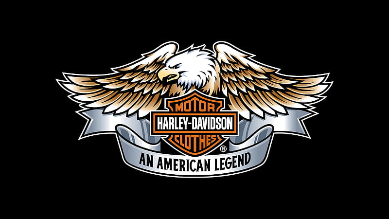 Harley Davidson Eagle Logo , harley-davidson, bikes, logo, eagle, HD wallpaper