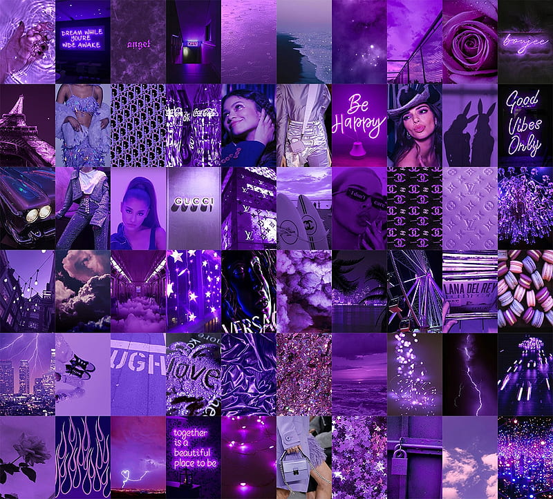 Purple Collage Desktop Wallpapers  Top Free Purple Collage Desktop  Backgrounds  WallpaperAccess