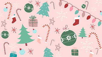 Aesthetic Christmas Wallpapers Iphone  PixelsTalkNet