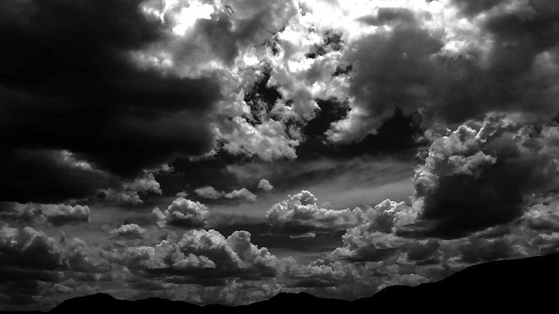 Black Clouds - Dark Cloudy Background [ Quality], HD wallpaper