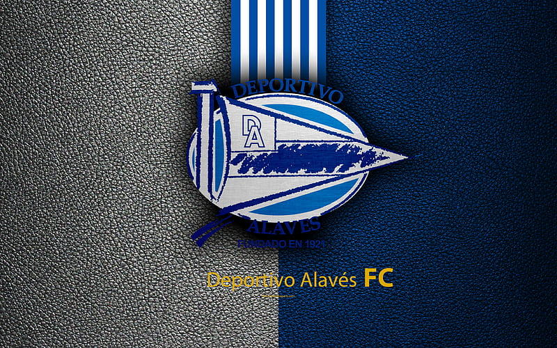 Deportivo Alaves Club Symbol Logo La Liga Spain Football Abstract