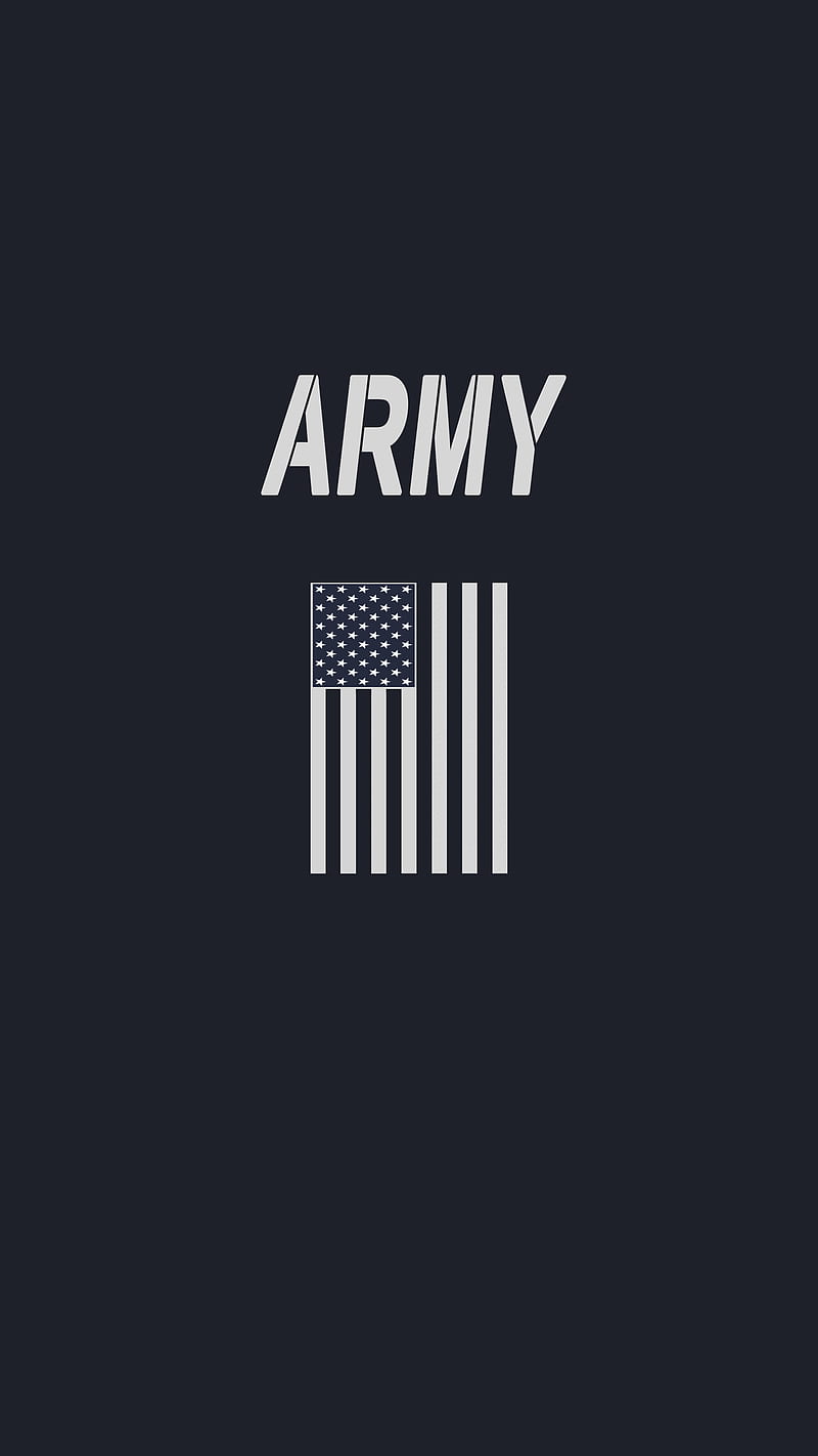 US Army, 929, flag, military, minimalist, united states, vet, veteran, HD phone wallpaper