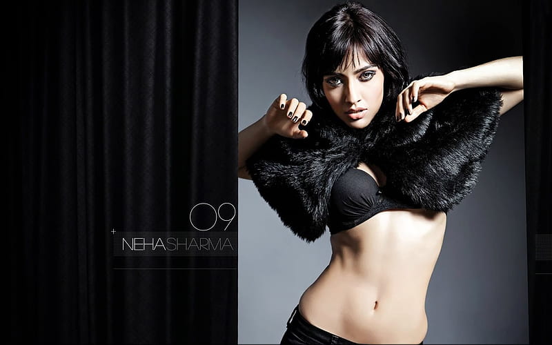 neha sharma, believed, brunette, actress, celebrity, HD wallpaper