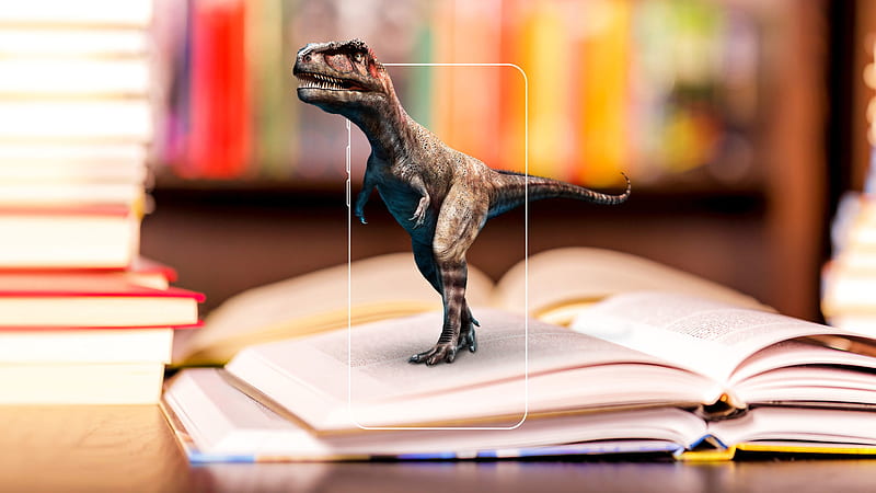 Technology, Augmented Reality, Dinosaur, Tyrannosaurus Rex, HD wallpaper