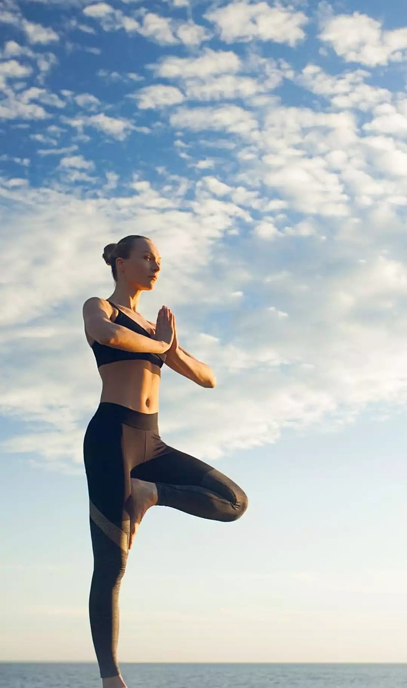 Yoga, fitness, health, HD phone wallpaper