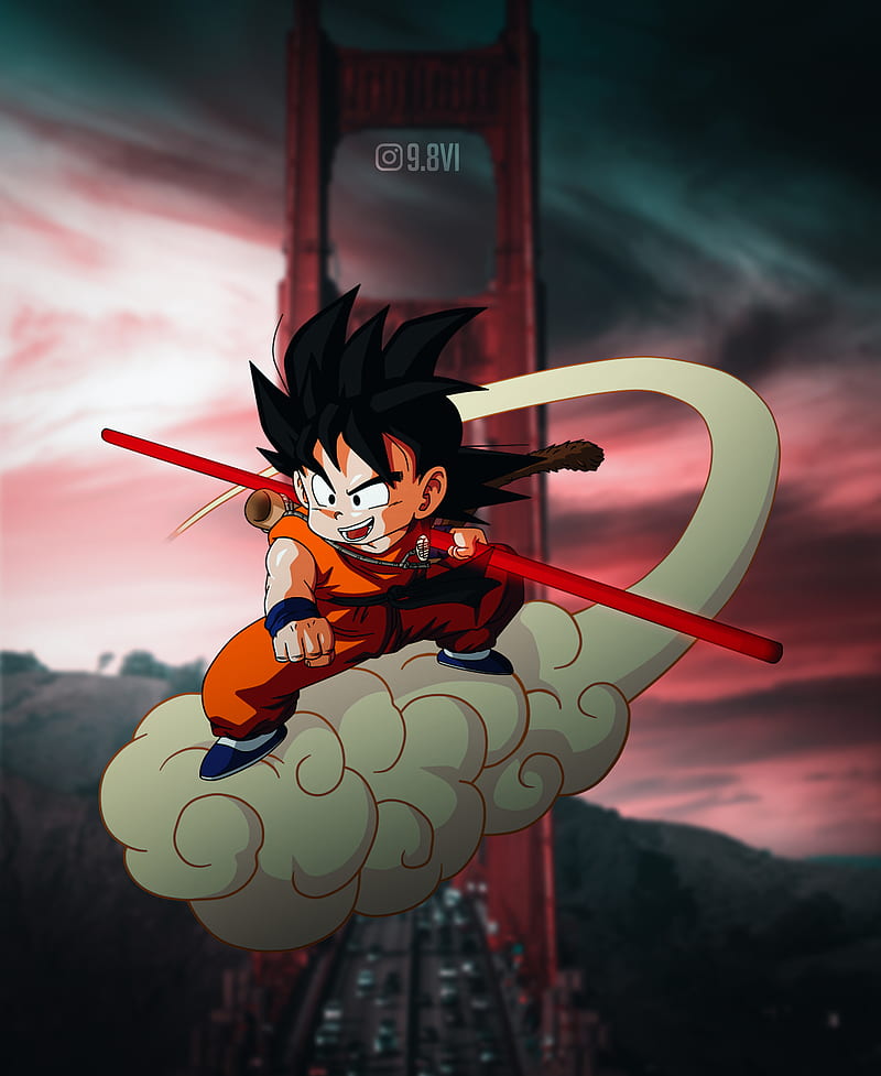 Goku, anime, continuar, dragon ball, dragon ball z, mohmedbayat, tema,  Fondo de pantalla de teléfono HD | Peakpx