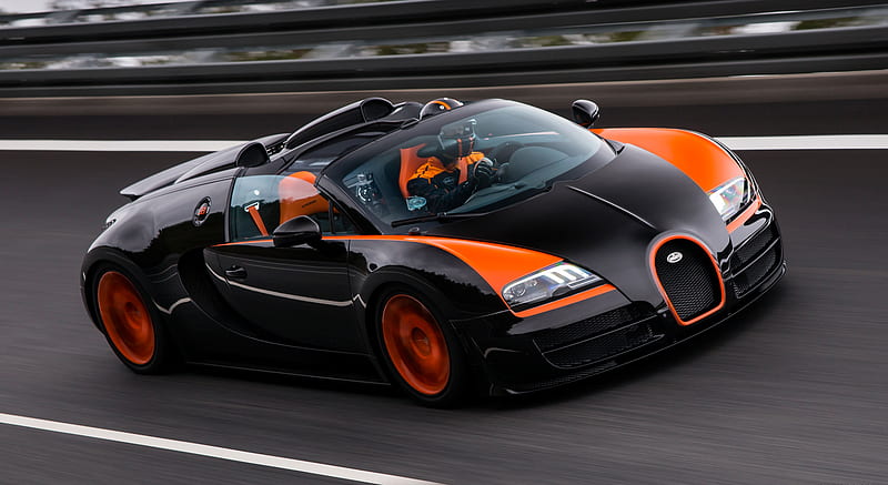 Bugatti Veyron  Grand Sport Vitesse World Record Car - Front, HD  wallpaper | Peakpx