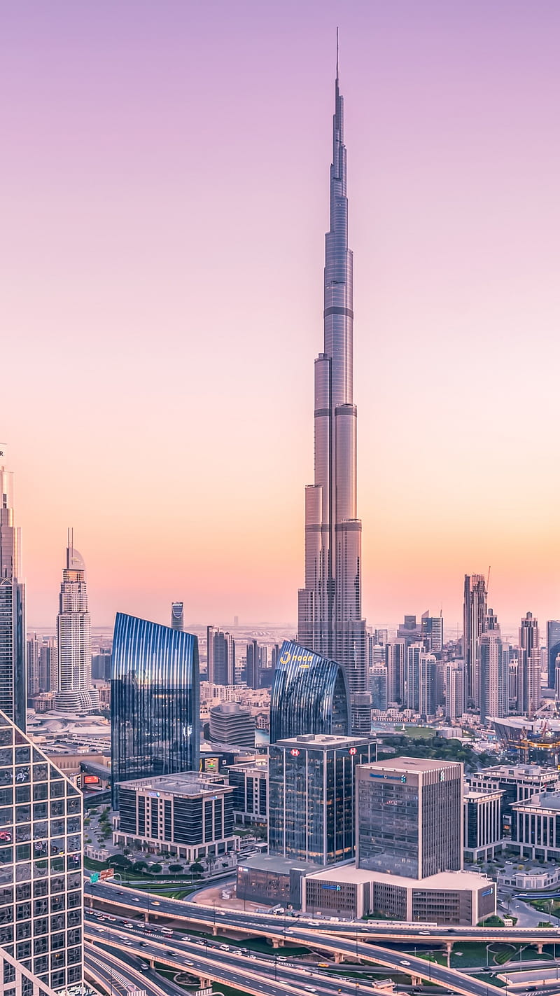 Dubai, architecture, building, burj khalifa, city, cityscape, downtown,  modern, HD phone wallpaper | Peakpx