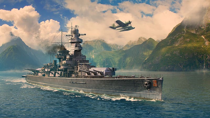A War Ship, HD wallpaper A War Ship, HD wallpaper