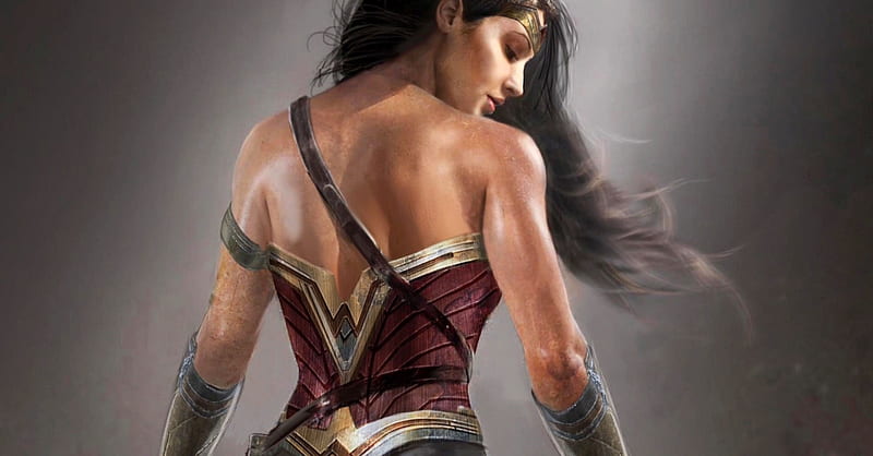 Gal Gadot Wonder Woman Artwork, wonder-woman, movies, super-heroes, 2017-movies, artwork, HD wallpaper