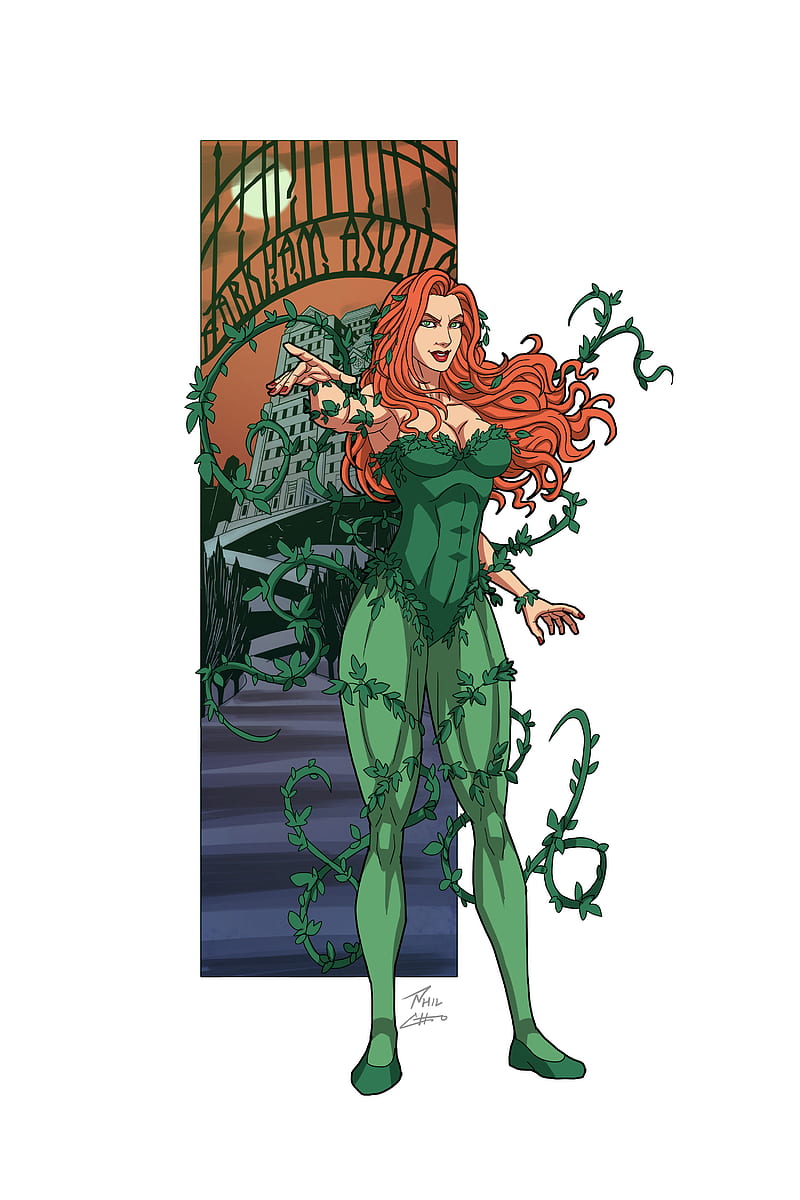 Poison Ivy Batman Dc Comics Hd Phone Wallpaper Peakpx