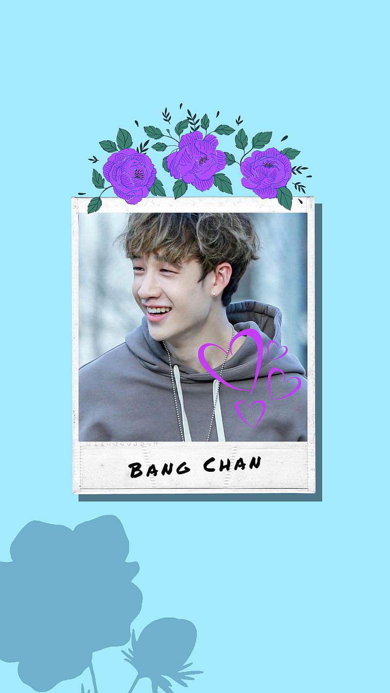 SKZ Bang Chan, bang chan, phone background, polaroid, stray kids, HD phone wallpaper