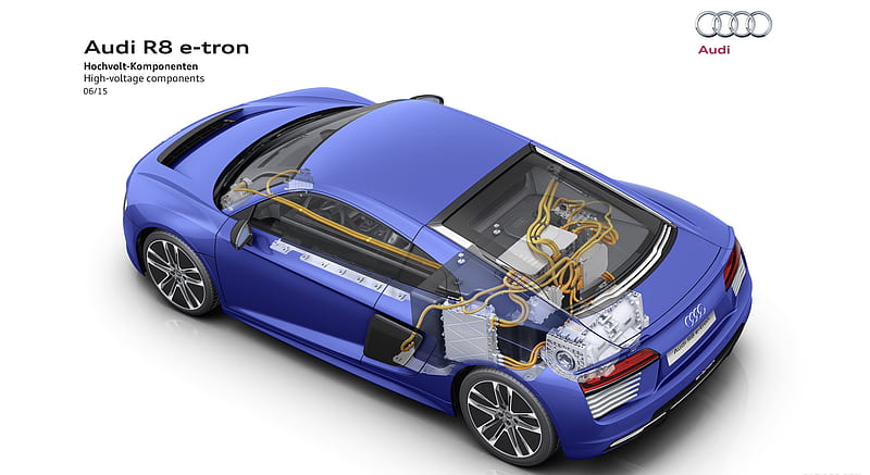 2016 Audi R8 e-tron - High Voltage Components , car, HD wallpaper