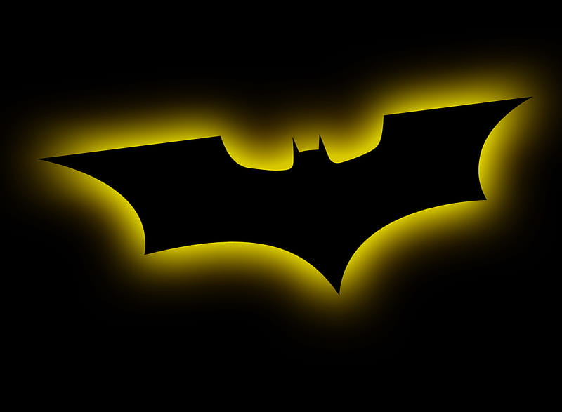 Noche oscura, batman, logotipo de batman, Fondo de pantalla HD | Peakpx