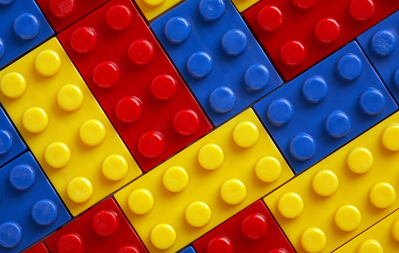 Lego, Red LEGO, HD wallpaper