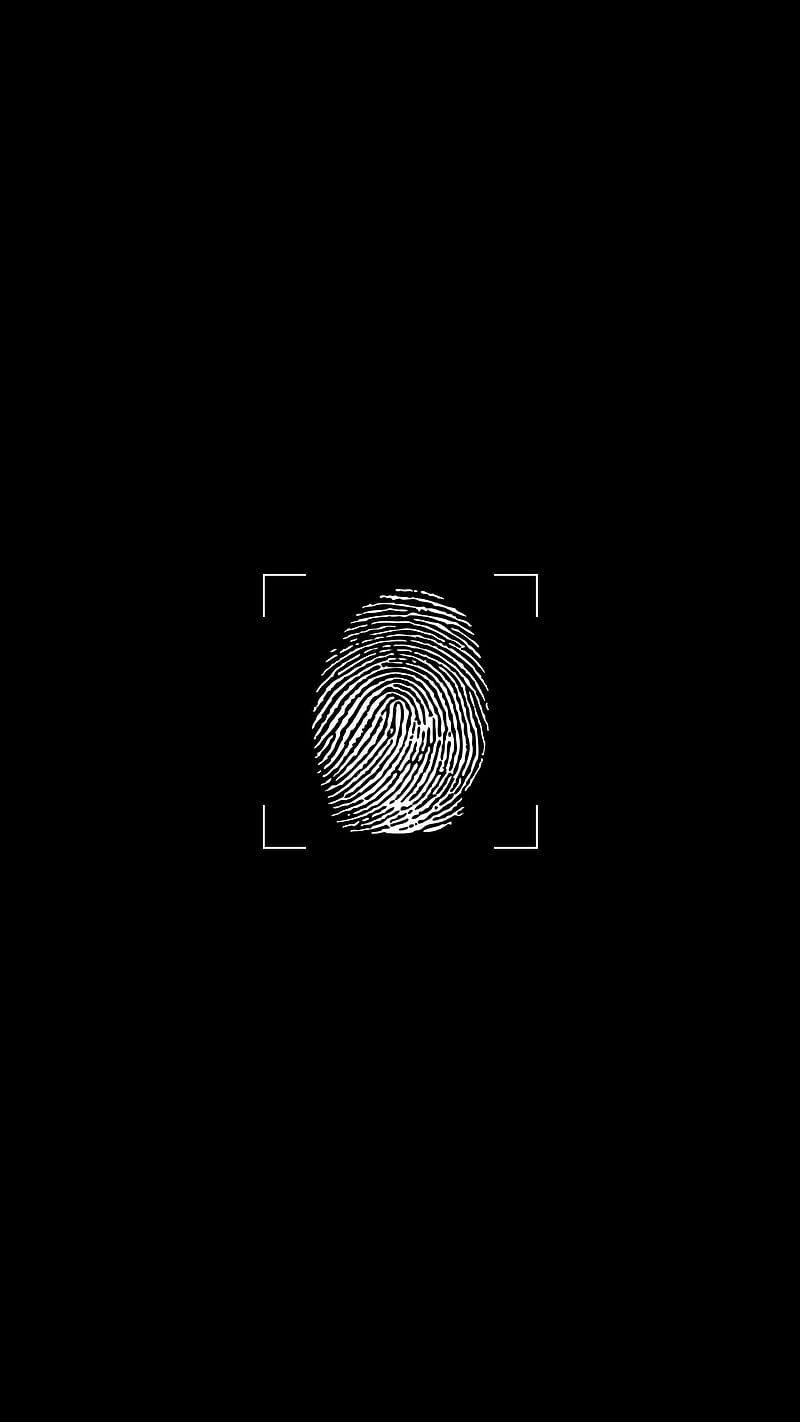 Fingerprint, 2017, black, edge, galaxy, s5, s6, s7, s8, samsung, security, white, HD phone wallpaper