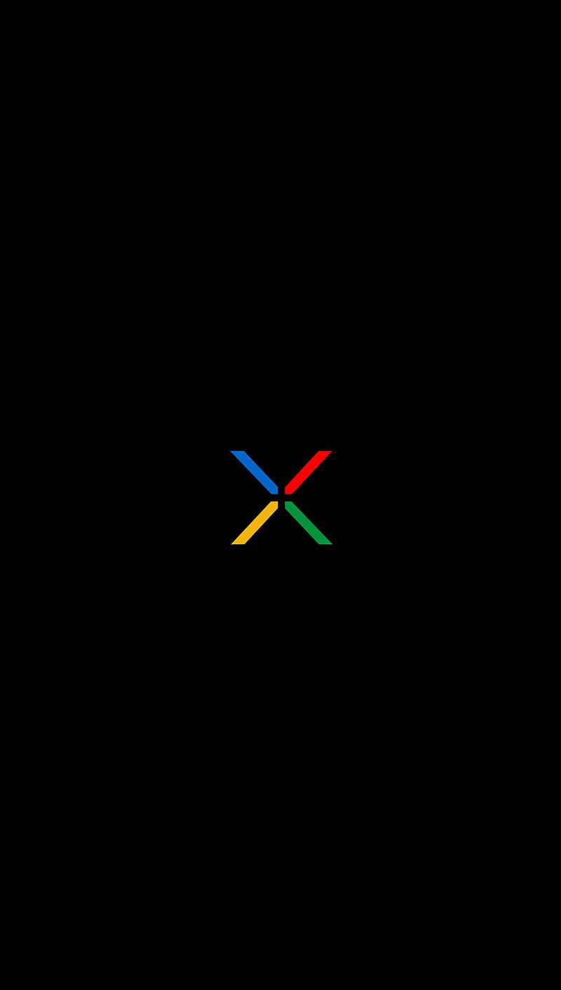 Google Nexus X, colourful, logo, HD phone wallpaper