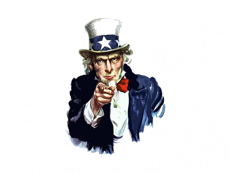 Uncle Sam, uncle sam i want you, us government, i want you, HD wallpaper