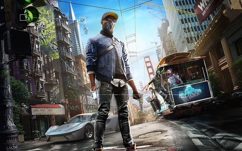 Watch Dogs 2, 2016, computer game, action, HD wallpaper