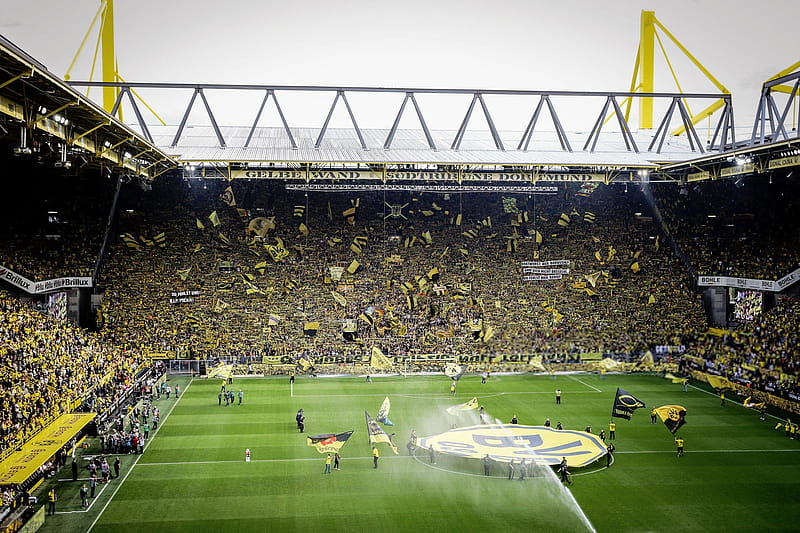 football is my aesthetic, Borussia Dortmund Stadium, HD wallpaper