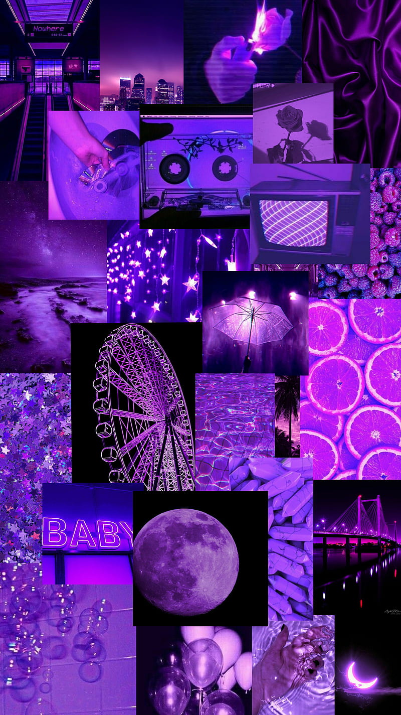 Purple , butterflies, camera, girl, london, music, signs, HD phone wallpaper