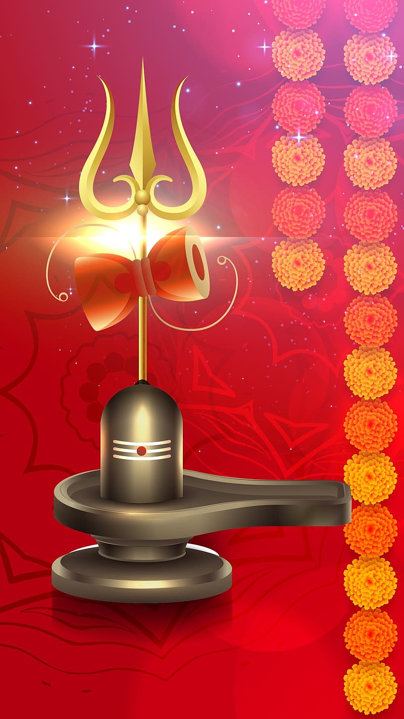 Lord Shiva 3d, shivling, lord, god, HD phone wallpaper