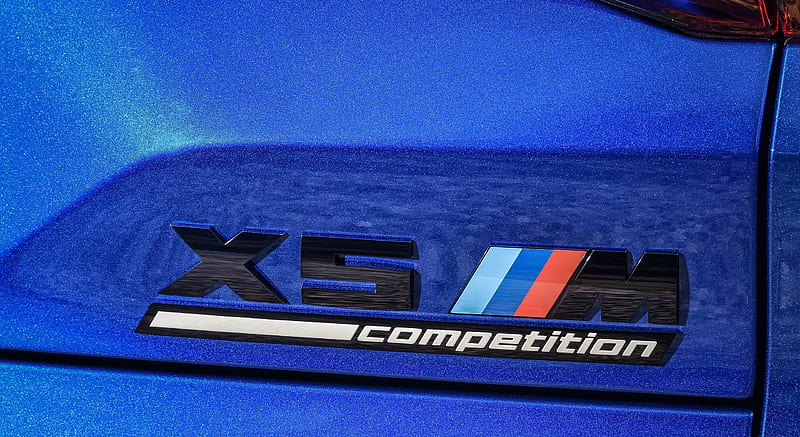 2020 BMW X5 M Competition - Badge , car, HD wallpaper